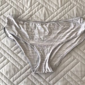 New VS panty - gray - L